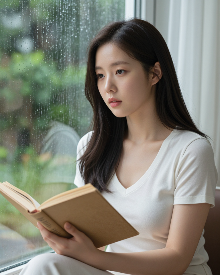 비 오는 날의 사색